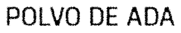 polvo de ada